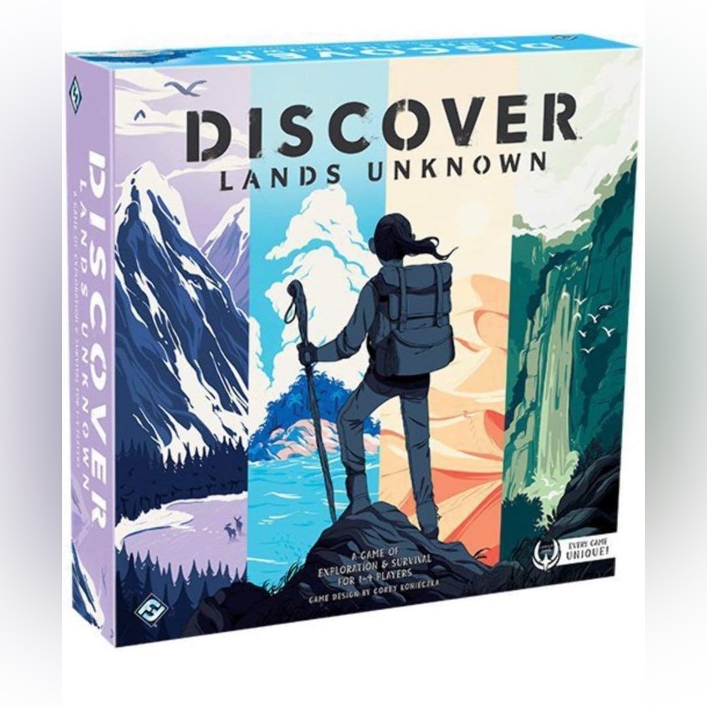 Fantasy Flight Games Discover: Lands Unknown Board Game FFG DSC01